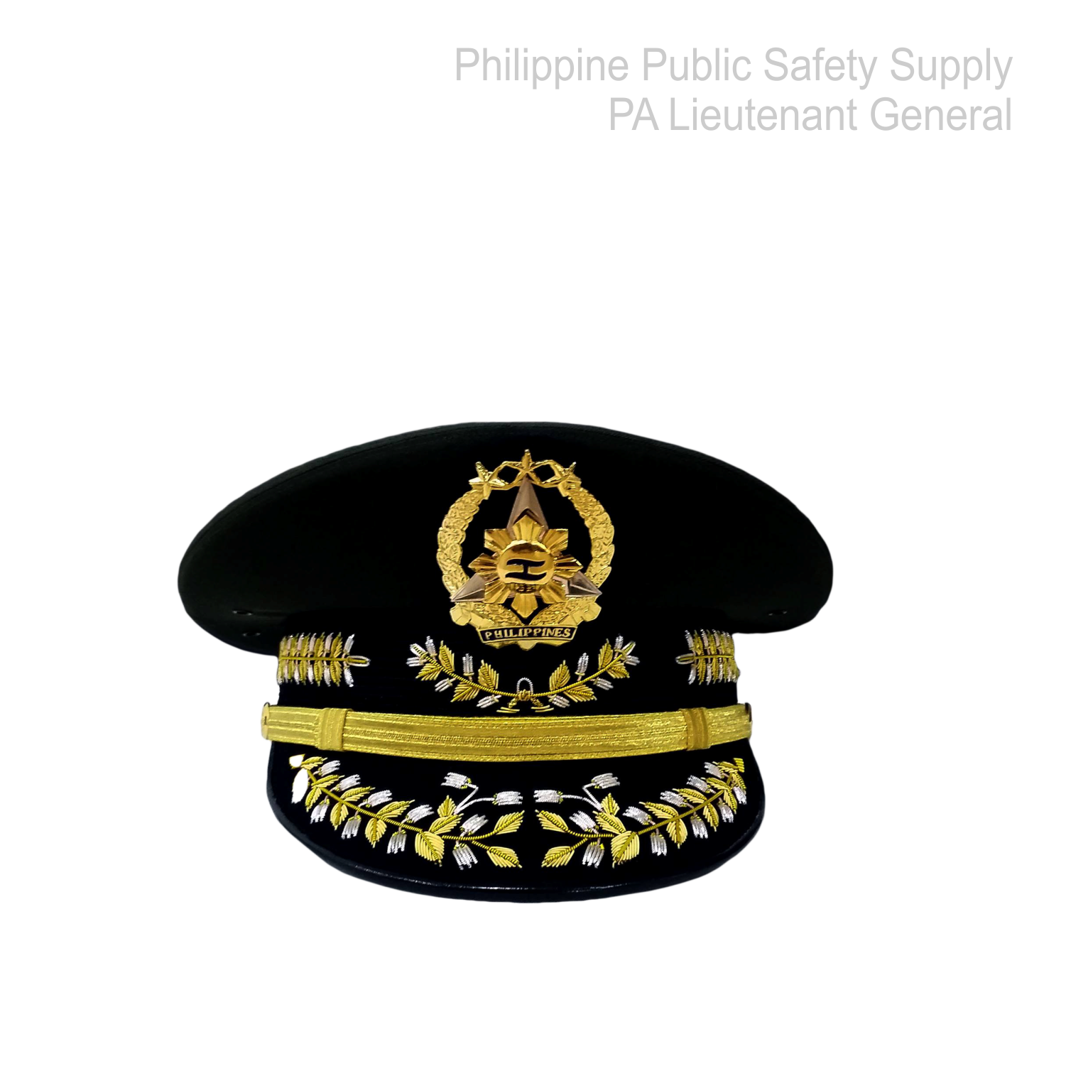 Philippine Army (PA) Pershing Cap Lieutenant General - AFP