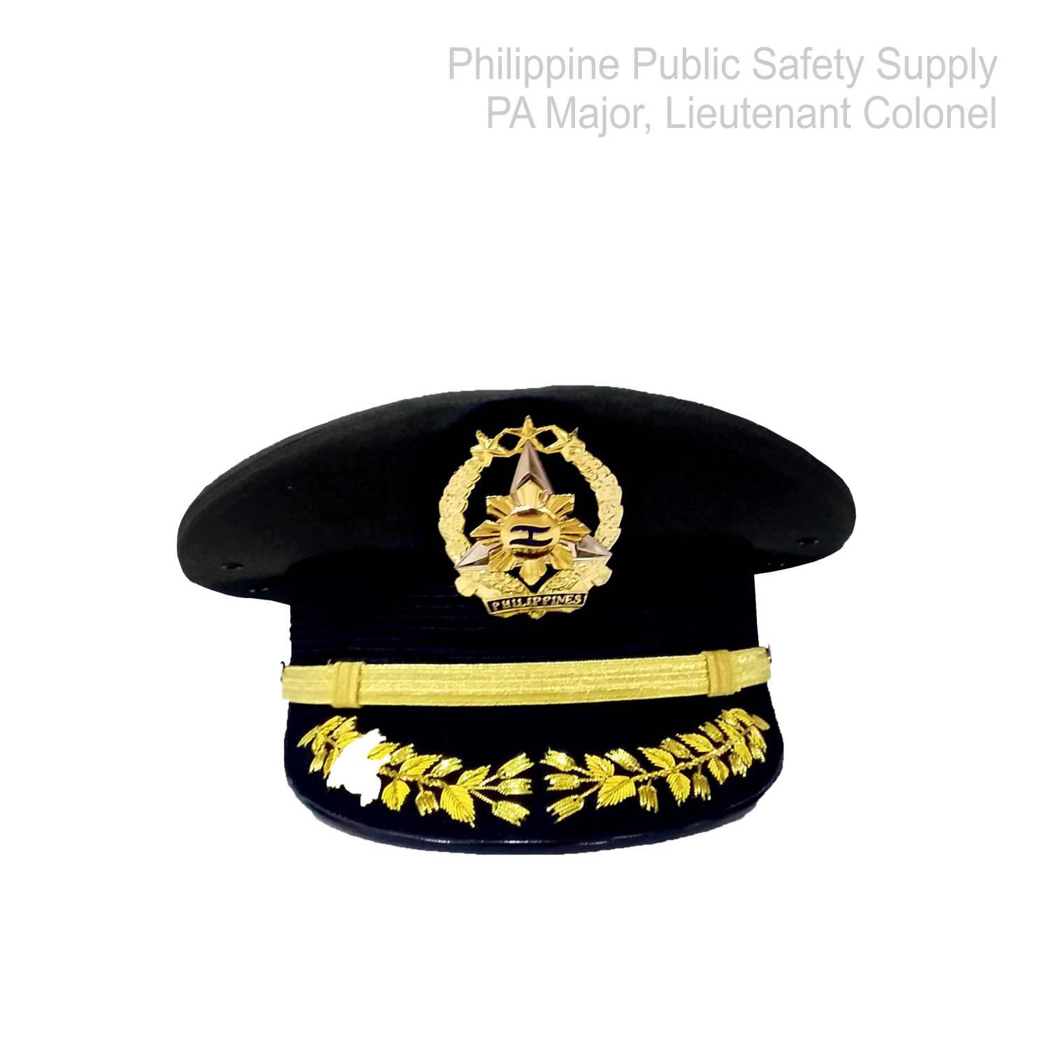 Philippine Army (PA) Pershing Cap Major, Lieutenant Colonel - AFP