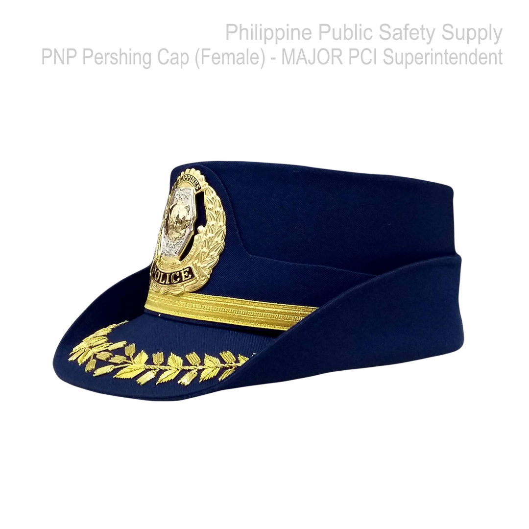 Pershing Cap PNP Pershing Cap (Female) Police Major/Police Lieutenant Colonel - PNP ...