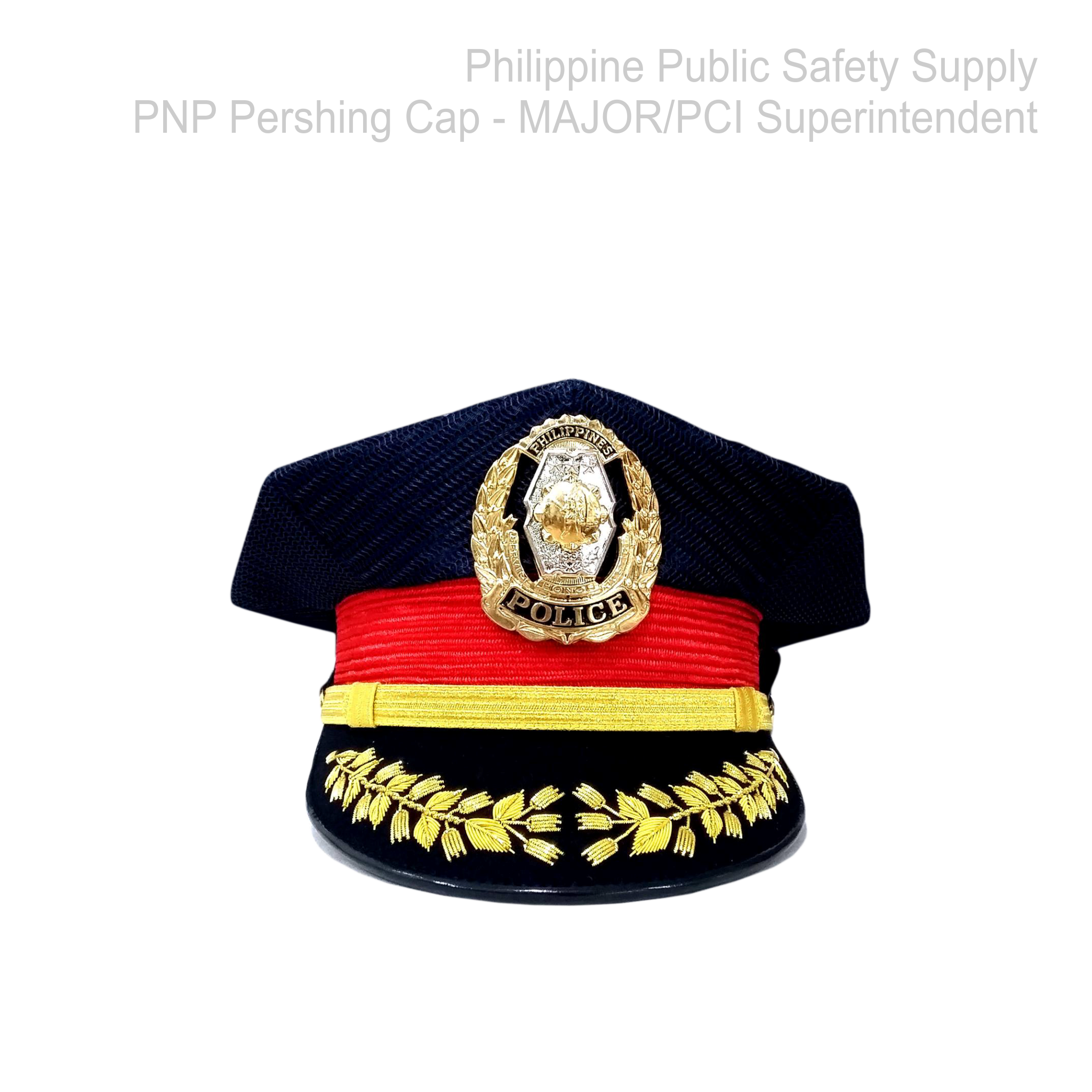 Philippine National Police (PNP) Pershing Cap Police Major/ Police Lieutenant Colonel - PNP