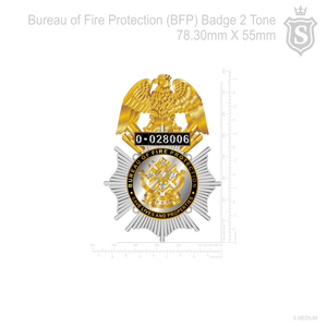 Bureau of Fire Protection  Badge - BFP