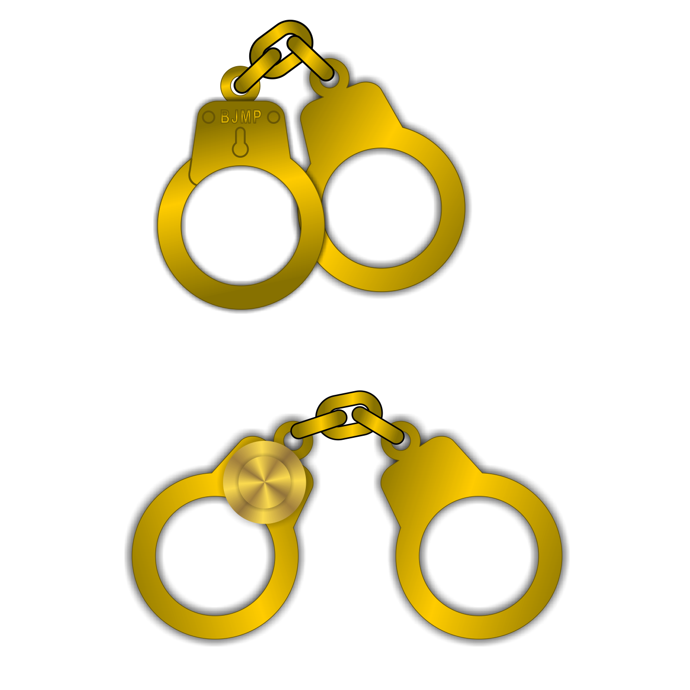 Bureau of Jail Mnagement and Penology (BJMP) Handcuff Pin - BJMP