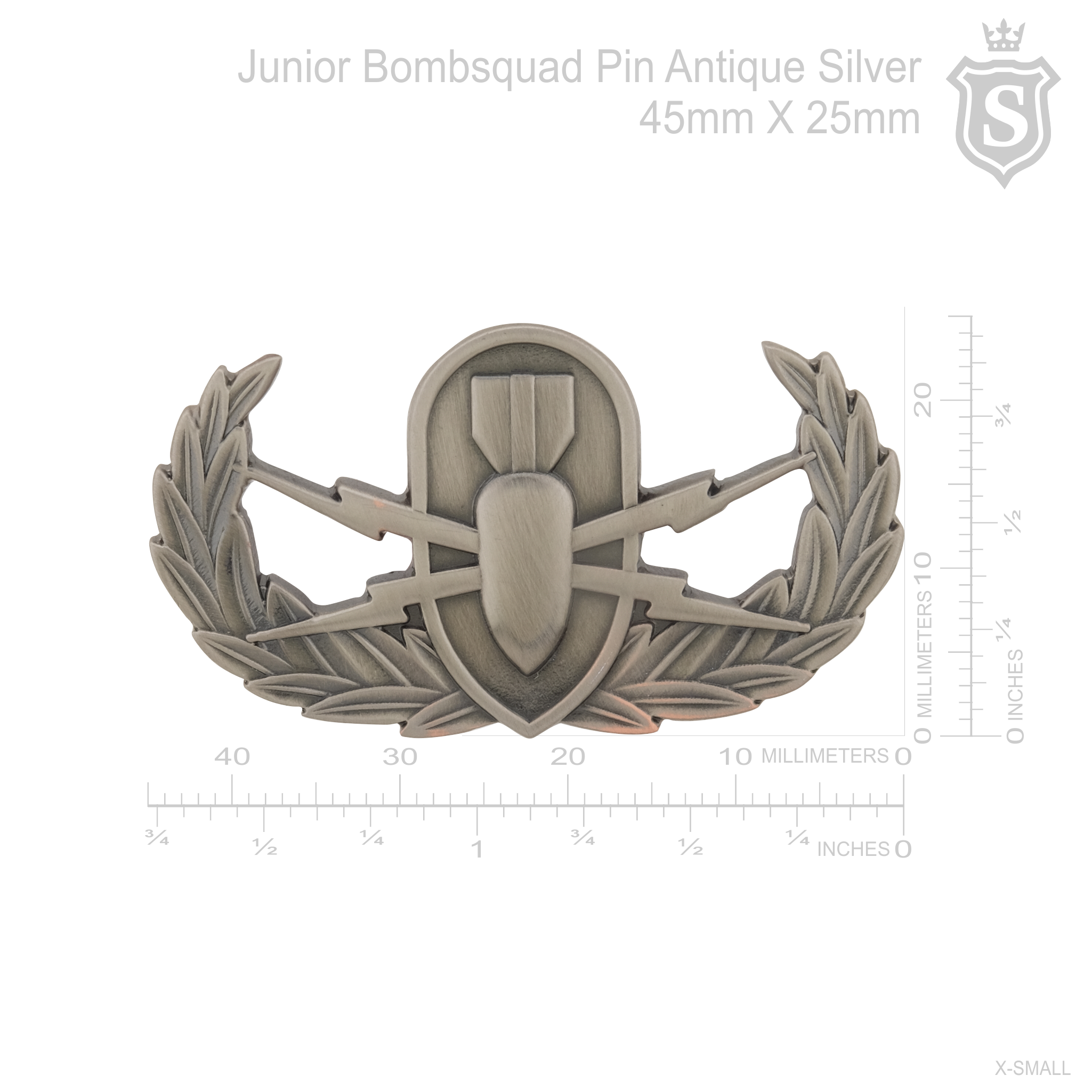 Junior EOD Bombsquad Pin - PNP