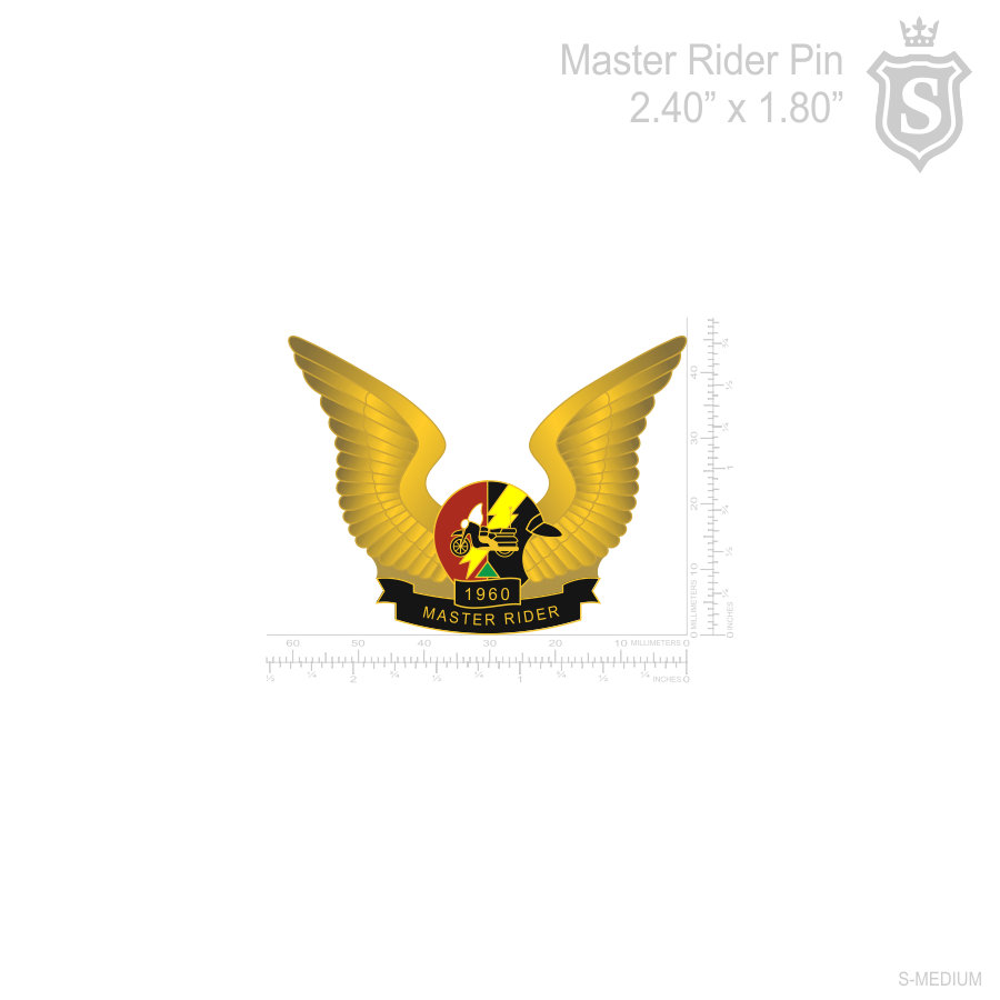 Master Rider Pin - PNP