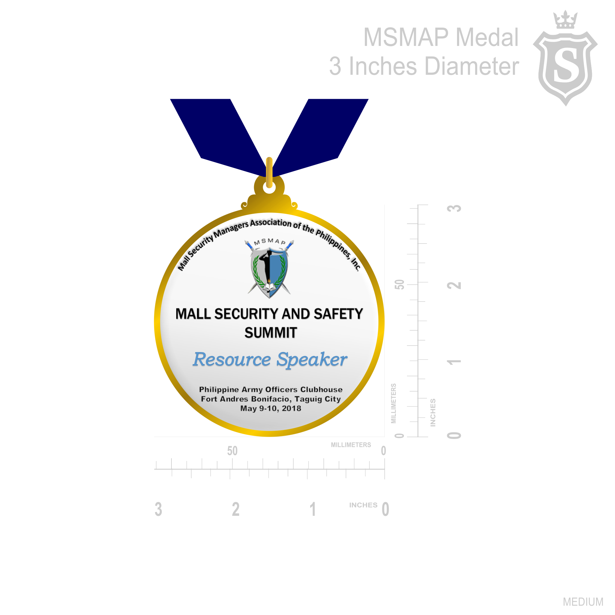 Mall Security Management Association of the Philippines (MSMAP) Medal - PSA-SG