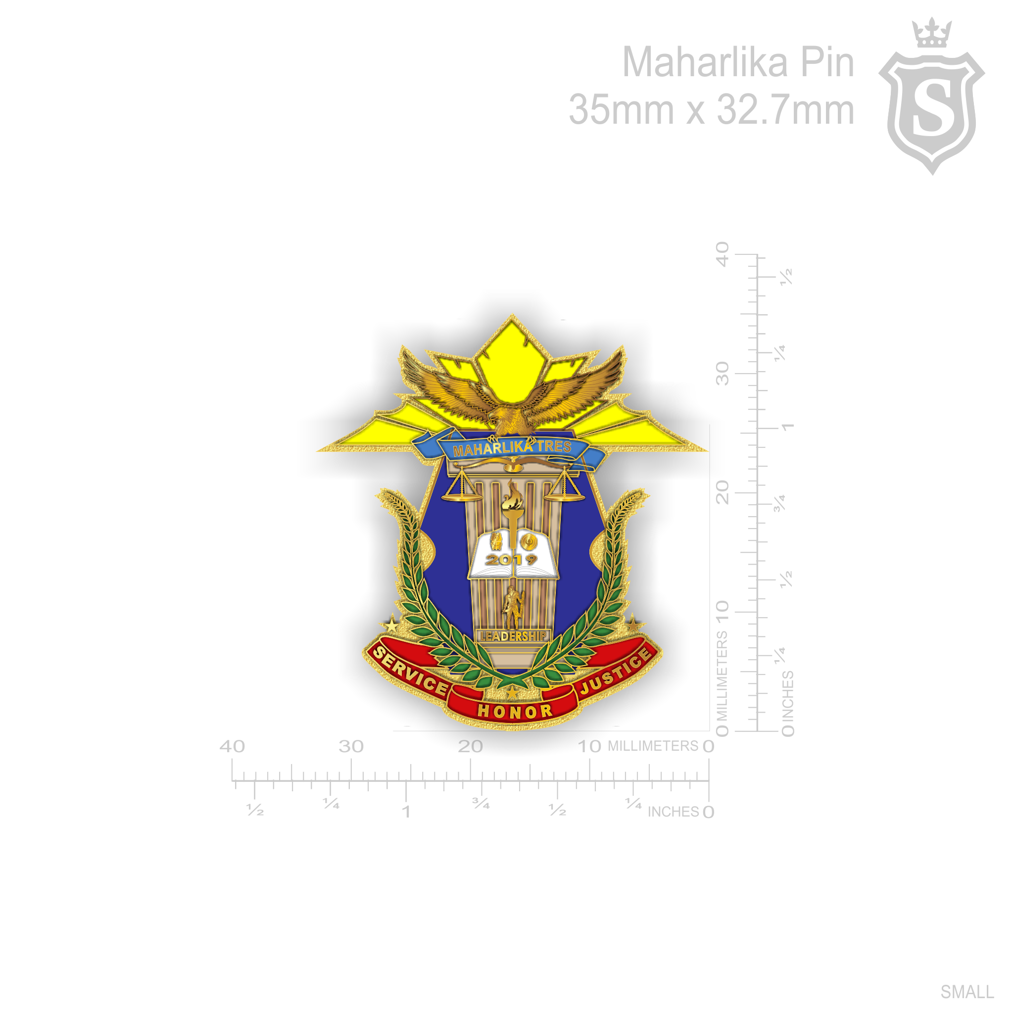 Maharlika Pin - PNP