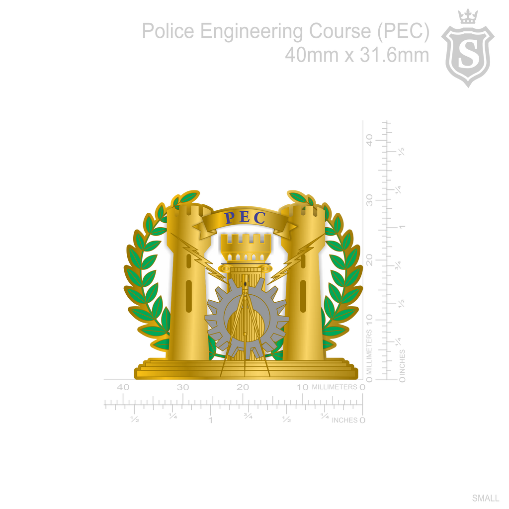 Police Engineering Course (PEC) Pin – philippinepublicsafetysupply