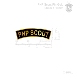 Philippine National Police (PNP) Scout Pin 31mmx10mm - PNP