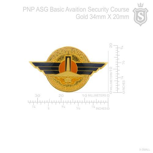Philippine National Police Aviation Security Group (ASG) Pin - PNP