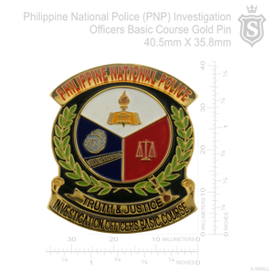 Investigation Officers Bsic Course (IOBC) Pin - PNP