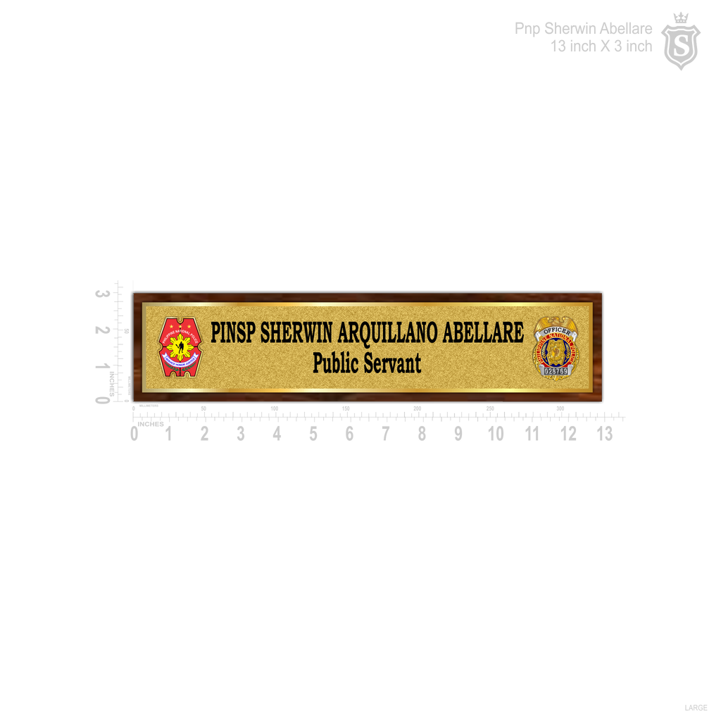 Philippine National Police (PNP) Table Signage - PNP ...