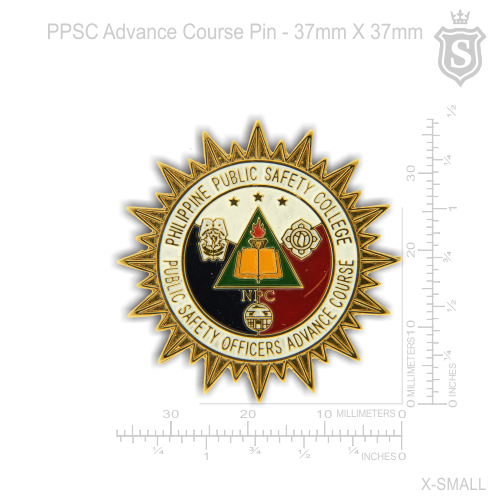 Public Safety Officers Advance Course ( PSOAC ) Pin - PNP