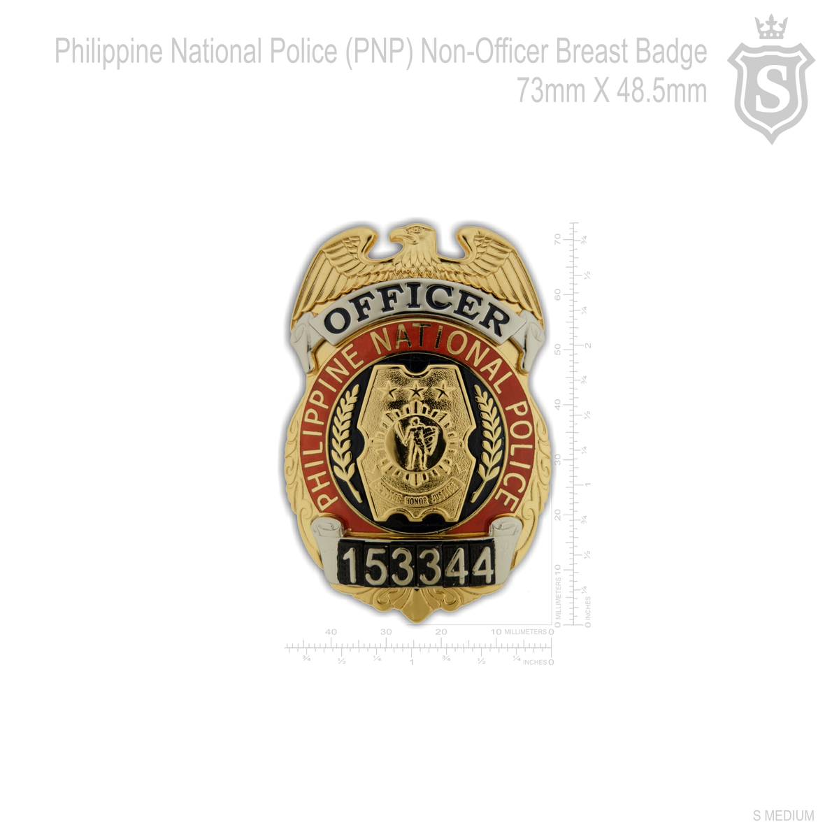 Philippine National Police (PNP) Badge - PNP – philippinepublicsafetysupply