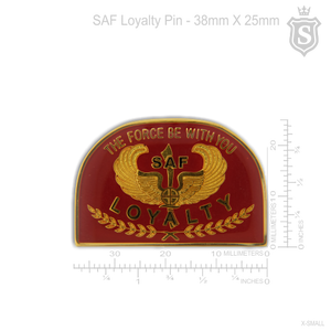 Special Action Force (SAF) Loyalty Pin - PNP